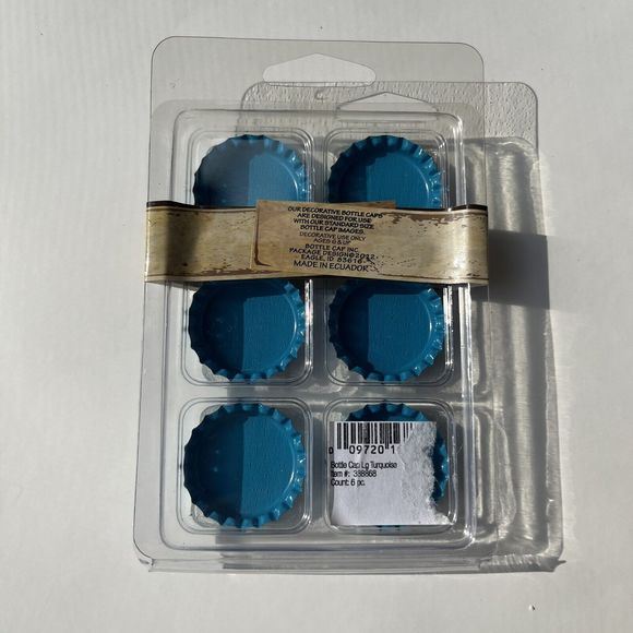 Decorative Bottle Caps for Crafting Jewelry - 24 Caps Total - Picture 4 of 8